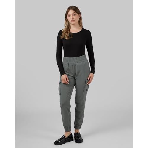 32 Degrees Heat Women's Lightweight Crew Base Layer Top | Form Fitting | Long Sleeve | 4-Way Stretch | Thermal