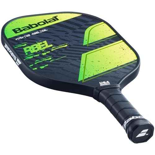 Babolat RBEL Pickleball Paddle (Black/Green/Yellow)