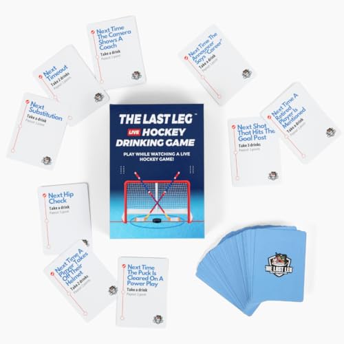 Football Hockey Drinking Game Bundle for Parties and Game Days