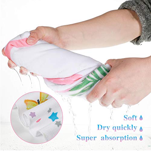 Unicorn Beach Towel for Kids - Personalized Microfiber Summer Travel Blanket