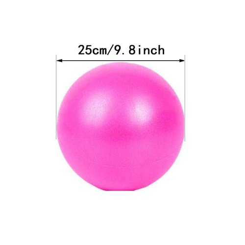 Yoga Sets for Women - 25cm Yoga Ball, Pilates Magic Ring, Booty Bands & Figure 8 Resistance Bands, Home Pilates Equipment for Glutes, Stretching & Core Workouts (C)