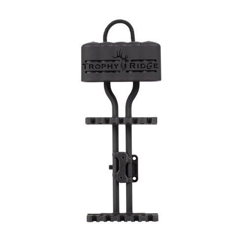 Trophy Ridge Convoy Archery Arrow Quiver - Silent Soft-Touch Hood, Innovative Detach Mounting, Hanging Loop, Ballistix Copolymer System for Superior Strength and Lightweight Design