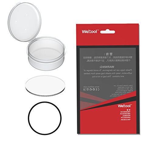 Weltool Lens Fit for Maglite C & D Cell Flashlights - 3 Tempered Glass Lenses Upgrade