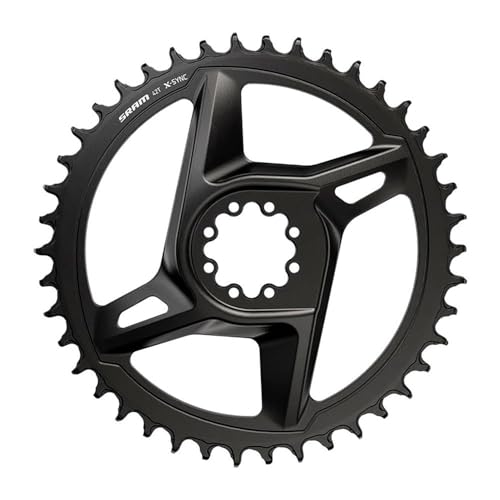 SRAM X-Sync Road Direct Mount Chainring for Rival - 42t, 12-Speed, 8-Bolt Direct Mount, Black