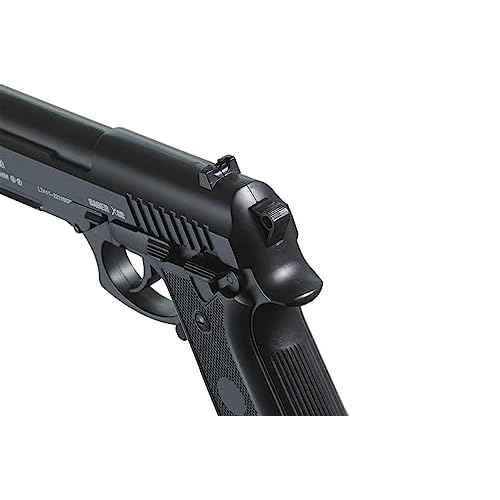 Lancer Tactical Air Pistol Saber Bereta X92 Full Steel CO2 Airgun Pistol-480 FPS (100 Rounds Metal BB Included)