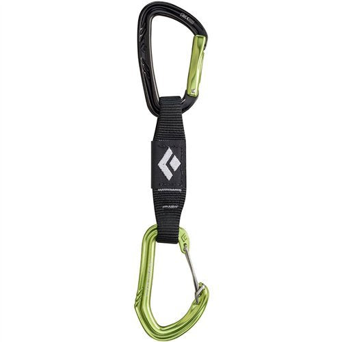 Black Diamond Steel LiveWire Gym Quickdraw, 10 Pack
