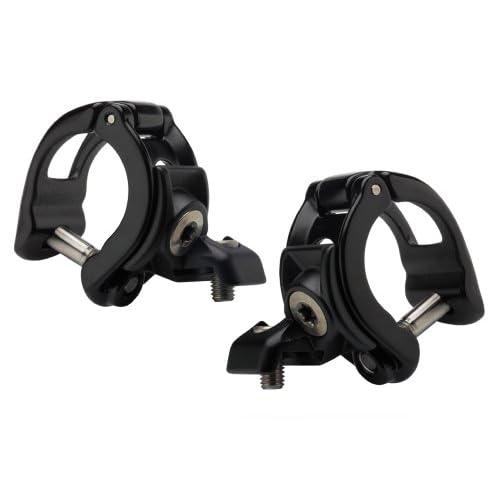 SRAM MatchMaker X Cockpit Clamp - Pair, Black with Ti Bolts