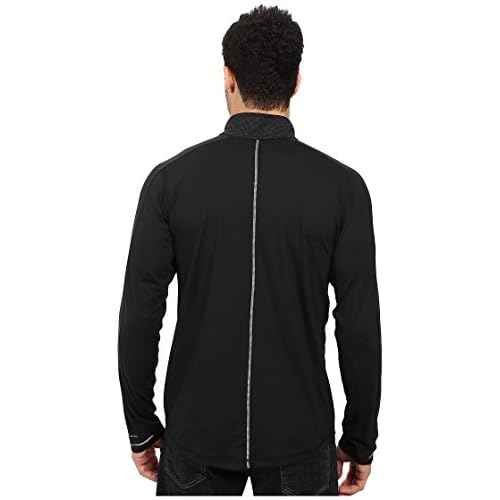 Columbia Men's Trail Flash Half Zip Jacket, Black, XX-Large