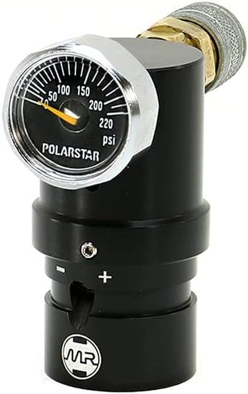 Clovair Clover Airsoft-Polarstar Micro Reg (MR) Regulator for Airsoft | Fast Refresh Rate | Made in The USA | Compatible with All Major HPA Engines (Regulator Only)