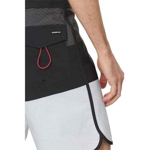 Quiksilver Men's Standard Surfsilk Tijuana 19 Boardshort Swim Trunk, Tarmac