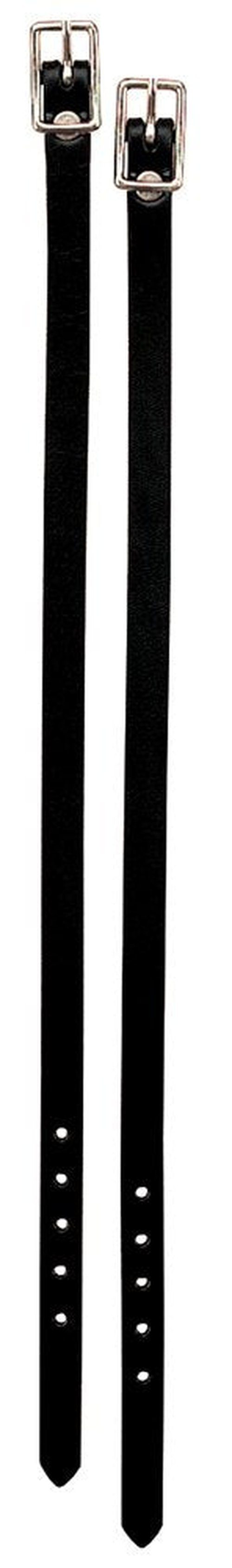 Weaver Leather English Spur Straps , Black , 1/2 x 16