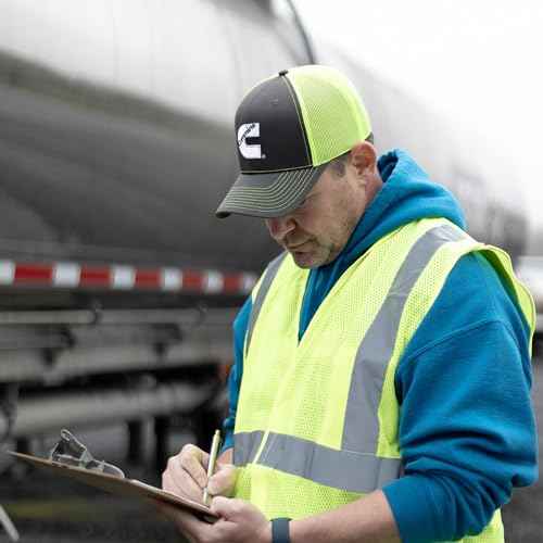 Cummins Standard Trucker, Grey/Lime