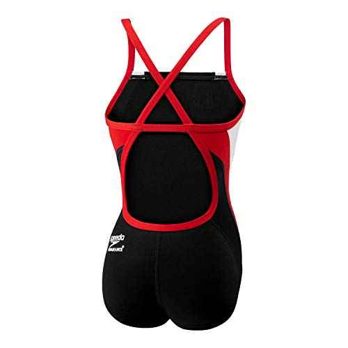 Speedo Girls Swimsuit One Piece Endurance+ Cross Back Solid Youth Team Colors