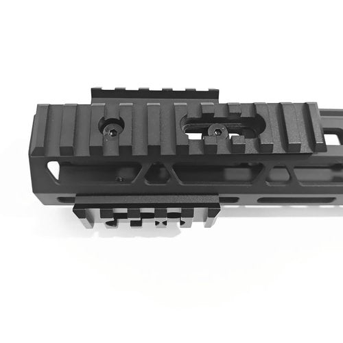 APLUSGEAR Slotted Metal Made (NOT Plastic) Picatinny Section Kit Set for Mlok Compatible