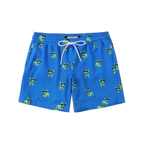 Boys Swim Trunks with Compression Liner 5T-16 Swimming Shorts Quick Dry Bathing Suit