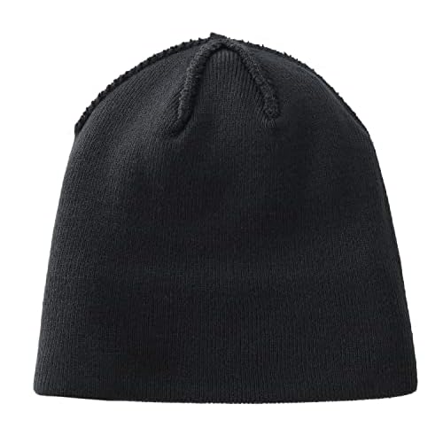 Home Prefer Mens Winter Hats Acrylic Knit Cuff Beanie Cap Warm Womens Beanie Hat
