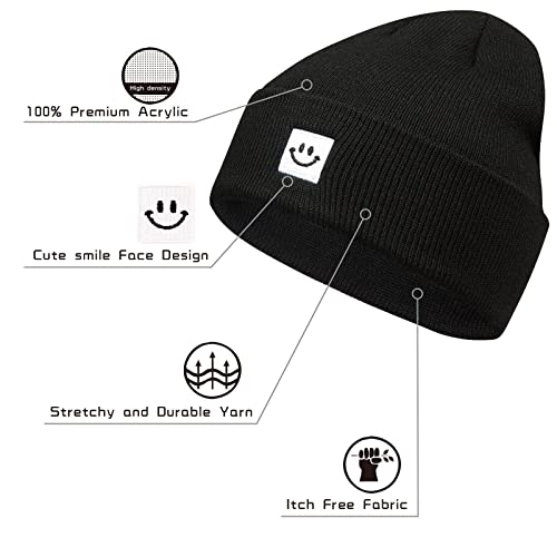 Knit Beanie Hat for Men/Women 2Pack