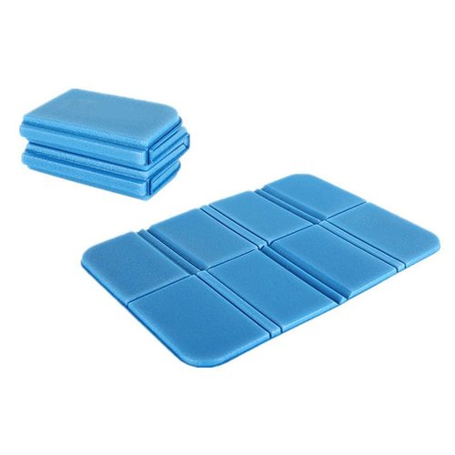 Foldable Waterproof Foam Seat Cushion, Portable Sit Pad for Camping, Picnic, Hiking, Outdoor Festival & Stadium, Blue