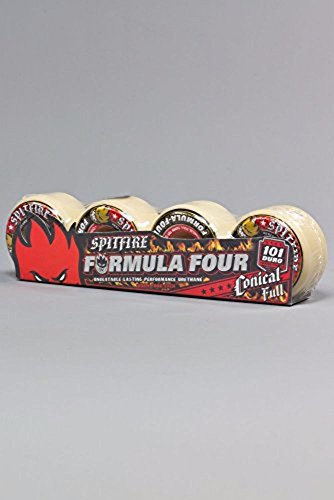52mm Skateboard Wheels - Spitfire Formula Four Conical Full 101du