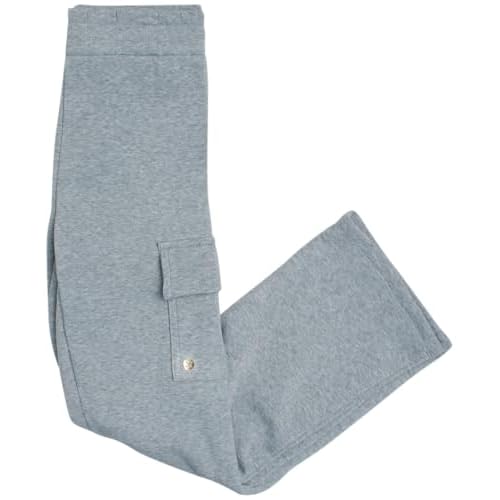 RBX Girls Sweat Set - 2 Piece 1/4 Zip Mock Neck Fleece Pullover Sweatshirt and Matching Cargo Jogger Sweatpants (7-12)