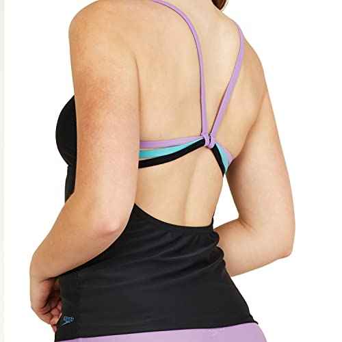 Speedo Women's Swimsuit Top Tankini Scoop Neck