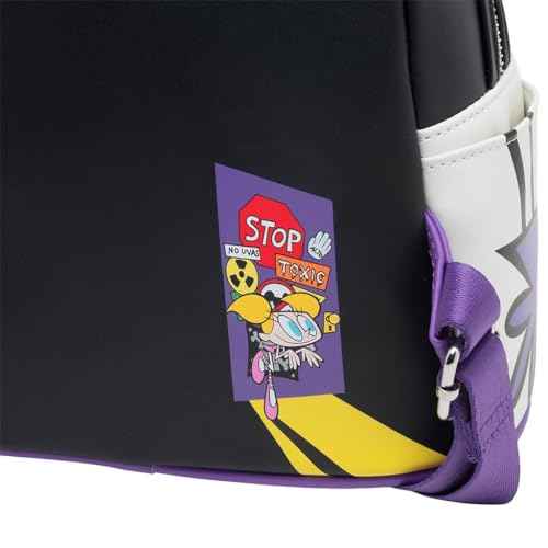 Loungefly Cartoon Network Dexter Glow in the Dark Cosplay Womens Backpack