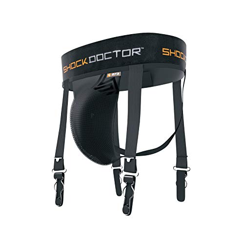 Shock Doctor Hockey Garter Supporter with Cup Pocket - Large