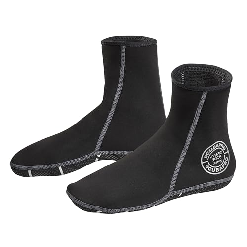 SCUBAPRO Hybrid Sock, 2.5mm, Black, XS/S