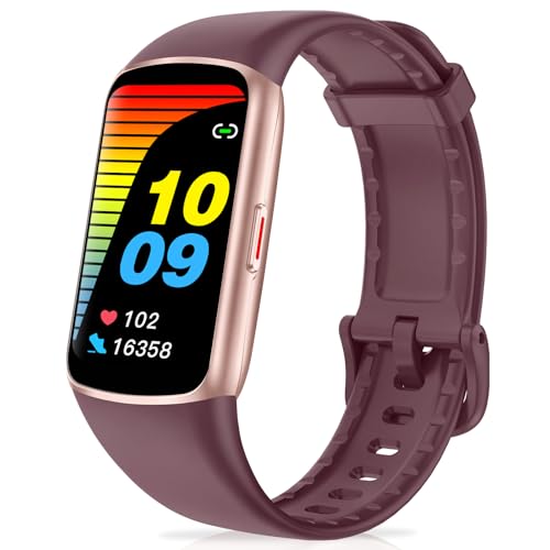 Fitness Tracker with Heart Rate Blood Oxygen Sleep Monitor 24/7, 123 Sports Modes, 1.47" HD Screen, Smart Pedometer Watch for Women Men