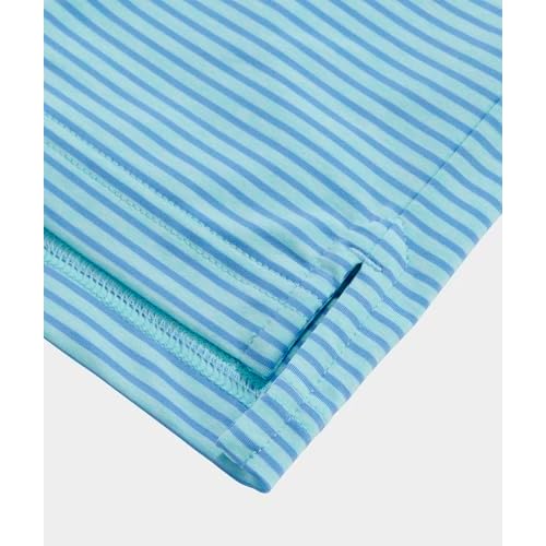 vineyard vines Mens Bradley Stripe Sankaty Polo