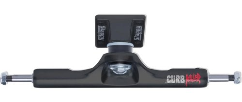 Slappy x Curb Killer Skateboard Trucks ST1 Inverted Matte Black 9.0" Pair