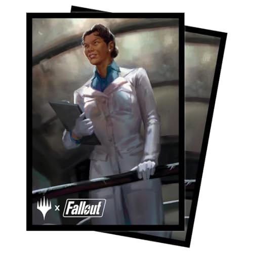 Ultra PRO - Fallout 100ct Deck Protector¢ç Sleeves - Dr. Madison Li - for Magic: The Gathering, Exclusive Protective Collectible Trading Card Game Artwork Sleeves Pack