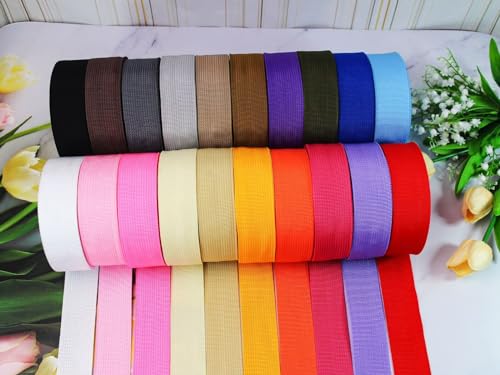 White Polypropylene Webbing Straps 1.5 Inch x 12 Yards DIY Cargo & Dog Leash