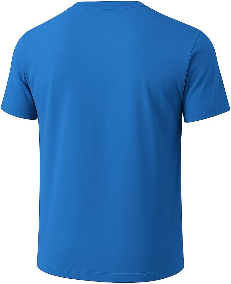2-Pack Bulk Men’s V-Neck T-Shirts – Soft Pre-Shrunk Premium Cotton, Short Sleeves, Reinforced Collar, Crew Neck, Casual Fit