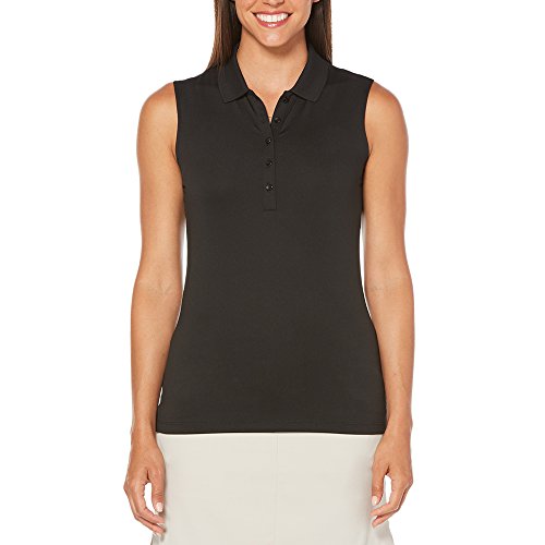 Callaway Core Solid Micro Hex Sleeveless Polo