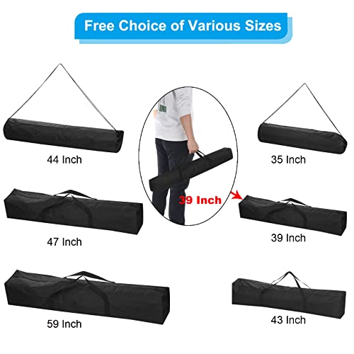 39 Inch Camp Chair Replacement Bag - Foldable Nylon Carrying Case with Shoulder Strap, Black