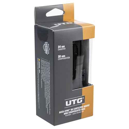 UTG ACCU-SYNC QR Cantilever Mount, 30 MOA, 70 mm Offset, 34 mm Tube, Picatinny
