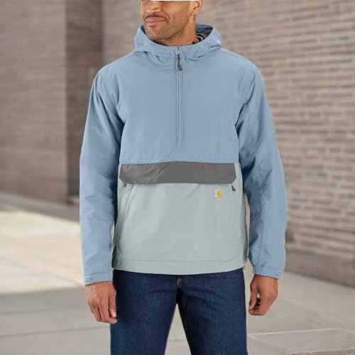 Carhartt Men's Rain Defender Loose Fit Lightweight Packable Anorak