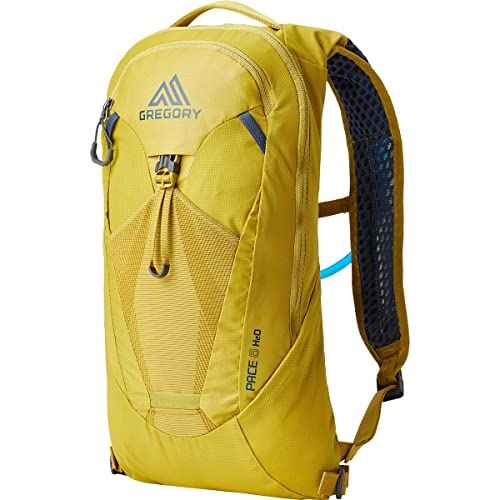 Gregory Pace 6L H2O Women's Day Hiking/Backpacking Hydration/Mountain Biking Backpack, Insulated Reservoir Sleeve, 2L Water Bladder Included, One Size Fits All, Mineral Yellow