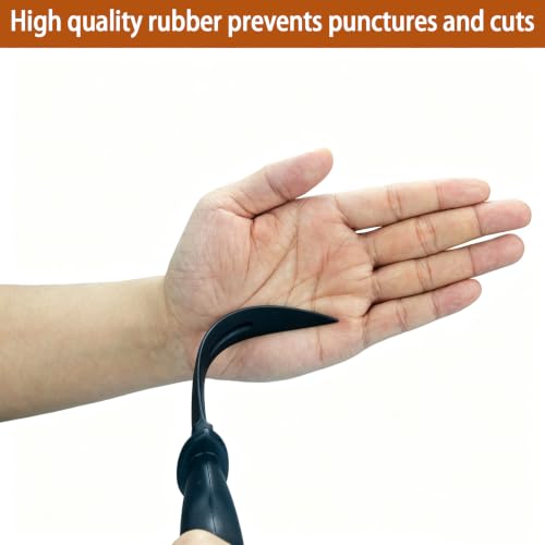 Black Rubber Training Knife 9.8 Inch Fake Dagger for Martial Arts & Cosplay - Safe Prop
