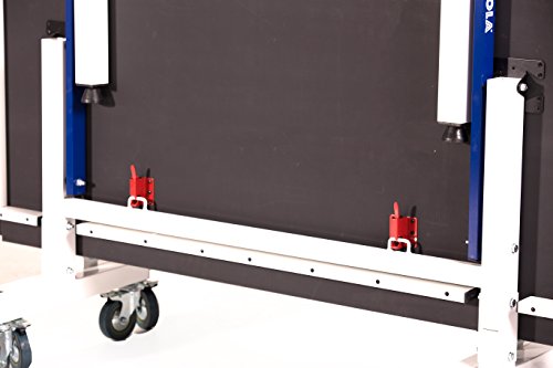 JOOLA Rally TL Professional MDF Indoor Ping Pong Table w/ Quick Clamp Table Tennis Net & Post Set - 10 Minute Easy Assembly - Corner Ball Holders - Tournament Quality - Includes Playback Mode