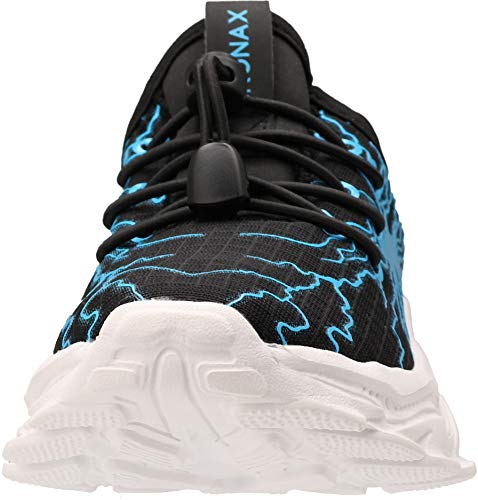 BRONAX Kids Graffiti Personality Tennis Shoes - Big Kid B Blue Variation