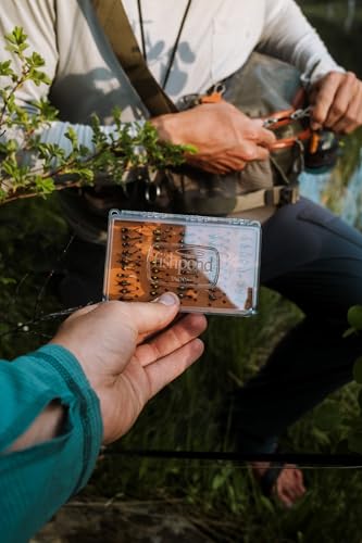 Fishpond Tacky Daypack Fly Box - Burnt Orange, Holds 180 Flies