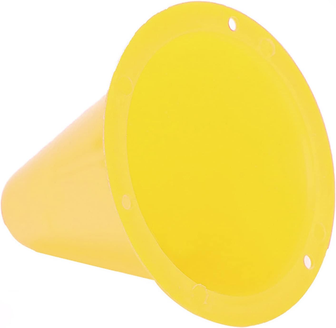 10-Pack Football Training Cones, Bracket Accessories, Obstacle Marking Set