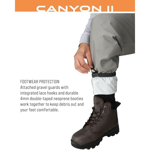 FROGG TOGGS Canyon II Breathable Waterproof Stockingfoot Fishing Chest Wader for Fishing