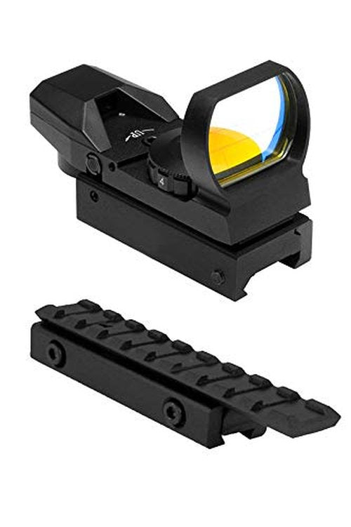 M1SURPLUS Dovetail Mount Adapter + Reflex Sight for Tippmann A5 98 Marker