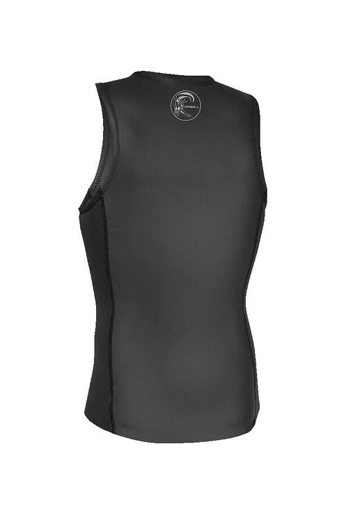 O'Neill Men's O'riginal 2mm Full Zip Vest, Black, Large