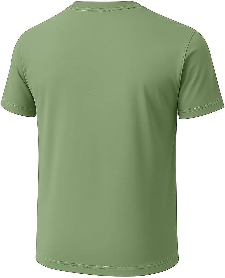 2-Pack Bulk Men’s V-Neck T-Shirts – Soft Pre-Shrunk Premium Cotton, Short Sleeves, Reinforced Collar, Crew Neck, Casual Fit