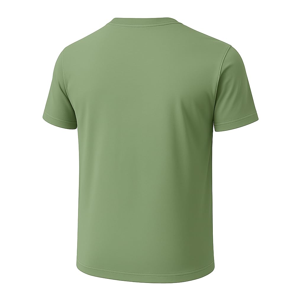 2-Pack Bulk Men’s V-Neck T-Shirts – Soft Pre-Shrunk Premium Cotton, Short Sleeves, Reinforced Collar, Crew Neck, Casual Fit