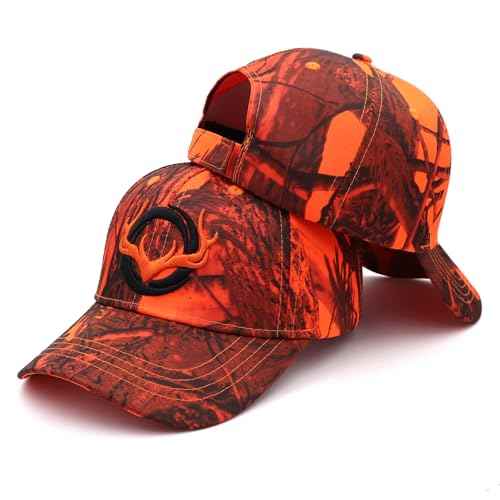 Deer Hunting Camouflage Hats Embroidery Adjustable Fishing Baseball Cap